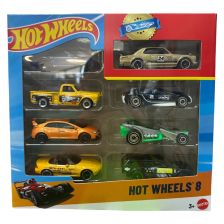 Детски коли за игра Mattel Hot Wheels, 8 броя