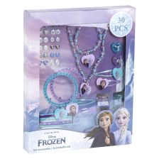 Детски комплект аксесоари за коса и бижута Cerda Frozen, 30 части
