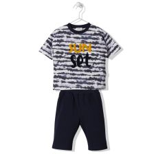 Детски комплект Bebetto Butik Тъмносин, 2 ч., 1-5 години, K3946