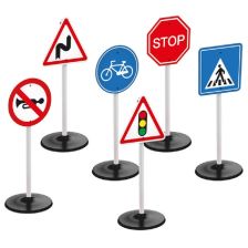 Детски комплект пътни знаци DOLU 6 броя 8080