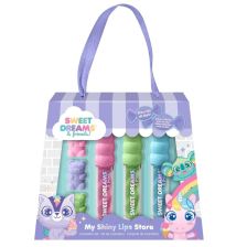 Детски комплект за устни Kids Licensing Sweet Dreams, блестящи гланцове и червила