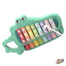 Детски ксилофон Raya Toys Крокодил