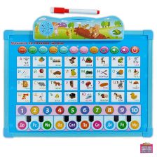 Детски образователен таблет, дъска за рисуване и пиано 3 в 1 Raya Toys на български език