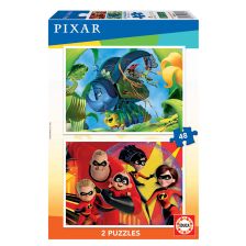 Детски пъзел Educa DISNEY PIXAR 2х48ч. 18634