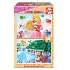 Детски пъзел Educa Disney princess 2х16 ч. 17163