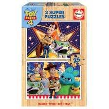 Детски пъзел Educa TOY STORY 4 2х25ч. 18083