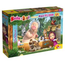 Детски пъзел Lisciani MAXIFLOOR Маша и мечокът 24ч. 86092