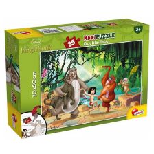 Детски пъзел Lisciani SUPERMAXI Книга за джунглата 35ч. 47143
