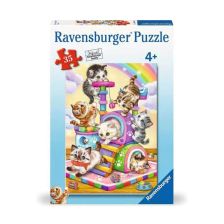 Детски пъзел Ravensburger Playful Purr Babies, 35 ч.