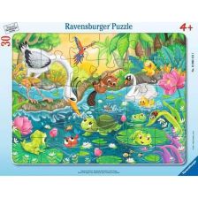 Детски пъзел Ravensburger Summer at the Pond, 30 ч.