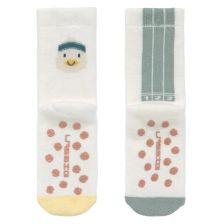 Детски противоплъзгащи чорапи Lassig Tiny Team Anti-slip Socks, размер 19-30, 2 бр.