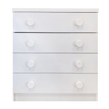 Детски скрин Dizain Baby Гери, Бял