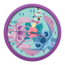 Детски стенен часовник Kids Licensing Disney Stitch Undercover Stitch & Angel