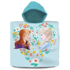 Детско пончо за плаж и баня Kids Licensing Frozen 60x120 см.