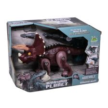 Динозавър за сглобяване Raya Toys с винтоверт, звук и светлина