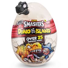 Епично динозавърско яйце Zuru Smashers Dino Island с фигурки, слайм и пясък, над 25 изненади