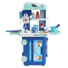 Докторски комплект в куфар-камион 3в1 Raya Toys Medical Bus