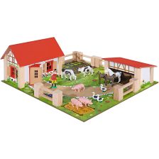 Игрален комплект Eichhorn Ферма 21 части