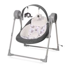 Бебешка електрическа люлка Lorelli Twinkle, с дистанционно