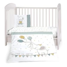 Спален комплект 3 части Kikka Boo 60/120 Elephant Time