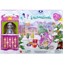 Коледен Адвент календар Mattel Enchantimals с кукла
