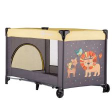 Бебешка кошара за спане и игра Petite & Mars Lion Yellow