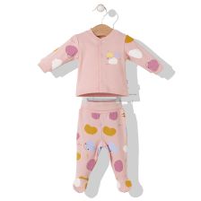 Бебешка пижама Bebetto Chubby Colors 0-9 м., F1206