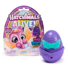 Фигурка изненада Spin Master Hatchimals Alive Neon Rainbow, асортимент