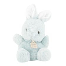 Плюшена играчка Doudou бебе заек цвят Мента 15 см, HO3270