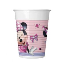 Пластмасови чаши за рожден ден Procos Minnie Junior Disney 8 бр. 200 ml