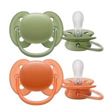 Oртодонтични залъгалки Philips AVENT SCF093/01 Ultra Soft 2 бр. 18м+