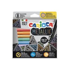 Маркери CARIOCA Metallic, 8 цвята