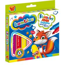 Флумастери Majewski JUMBO 10 цвята