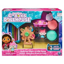 Игрален комплект с фигуркa Spin Master Gabby's Dollhouse Deluxe Room Baby Box Craft-a-riffic Room, с 2 изненади