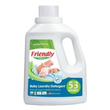 Гел за пране с омекотител Friendly Organic Без аромат, 1.57л