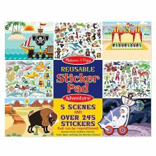 Стикери за многократна употреба Melissa and Doug Приключения 19115