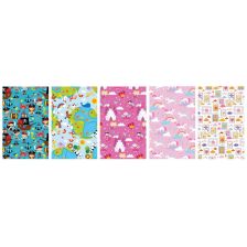 Подаръчна хартия Hoomark Kids Everyday Асортимент