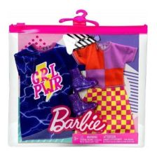 Комплект дрехи за кукла Mattel Barbie, 2 бр.