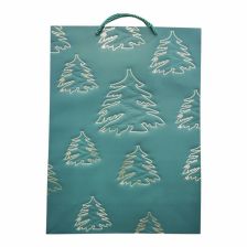 Хартиена торбичка за подарък Raya Toys Елхи L, 40 см.