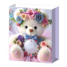 Хартиена торбичка за подарък Raya Toys Мече L, 40 см.