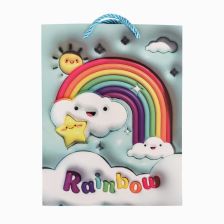 Хартиена торбичка за подарък с 3D принт Raya Toys Sky L, 40 см.