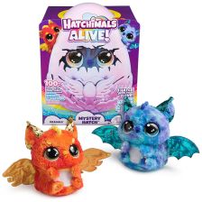 Интерактивна играчка изненада в яйце Spin Master Hatchimals Alive Mystery Hatch Draggle, със светлини и звуци