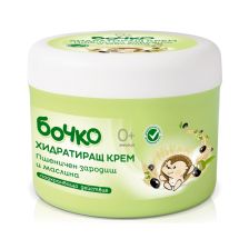 Хидратиращ крем Бочко - Пшеничен зародиш и маслина, 240 мл