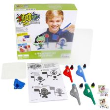 Детски 3D комплект за рисуване IDO3D Ultra с 4 писалки