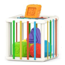 Бебешка играчка образователна Raya Toys Куб с фигури