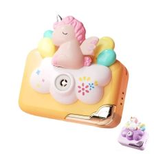 Играчка за сапунени балони Raya Toys Камера еднорог със светлини и звуци