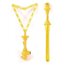 Играчка за сапунени балони Raya Toys Жълто пате, триъгълник, 53 см