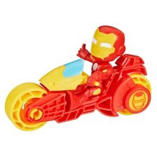 Игрален комплект Hasbro Marvel Spidey Iron Man фигура с мотор 10 см, F9346