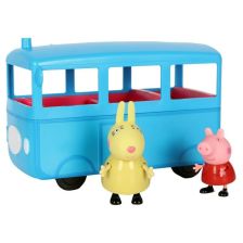 Игрален комплект Hasbro Peppa Pig Училищен автобус, D4106