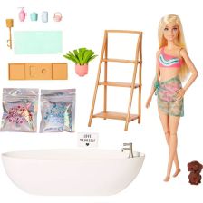 Игрален комплект Mattel Barbie Кукла с вана и аксесоари